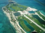 Caye Chapel from above